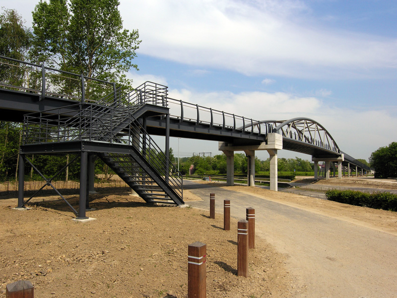 Pont cycliste – Av. Woluwé, Vilvorde
