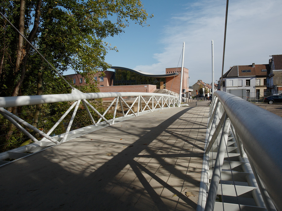 Pont cycliste Keizerspark – Gand