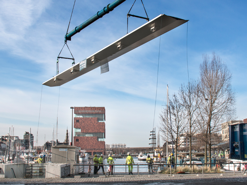 Fietshelling Parkbrug – Antwerpen